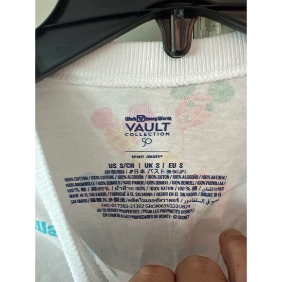 Walt Disney World Vaukt Collection size small spirit jersey Mickey balloons - Picture 4 of 5